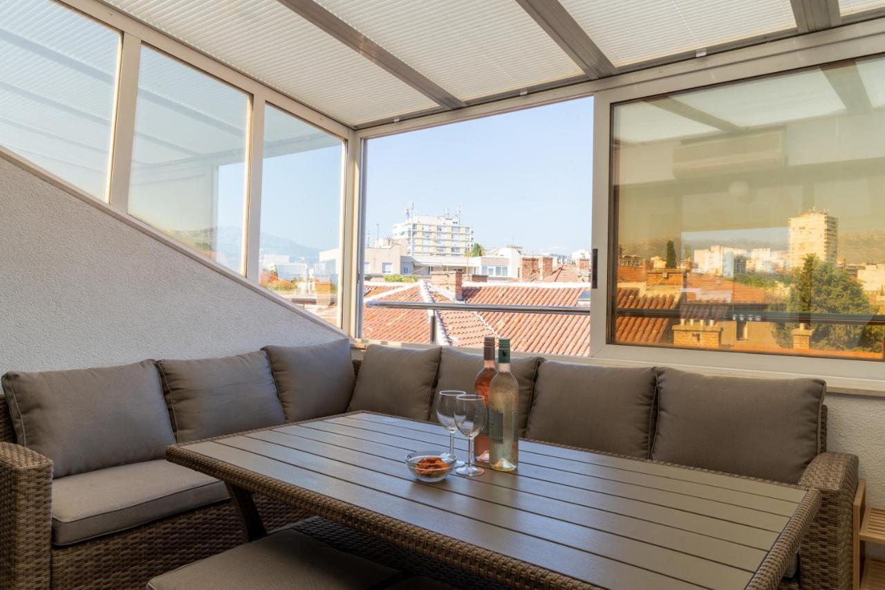 Pepper Penthouse - Luxurious Duplex Apartment, 50M From The Bacvice Sand Beach Split Kültér fotó